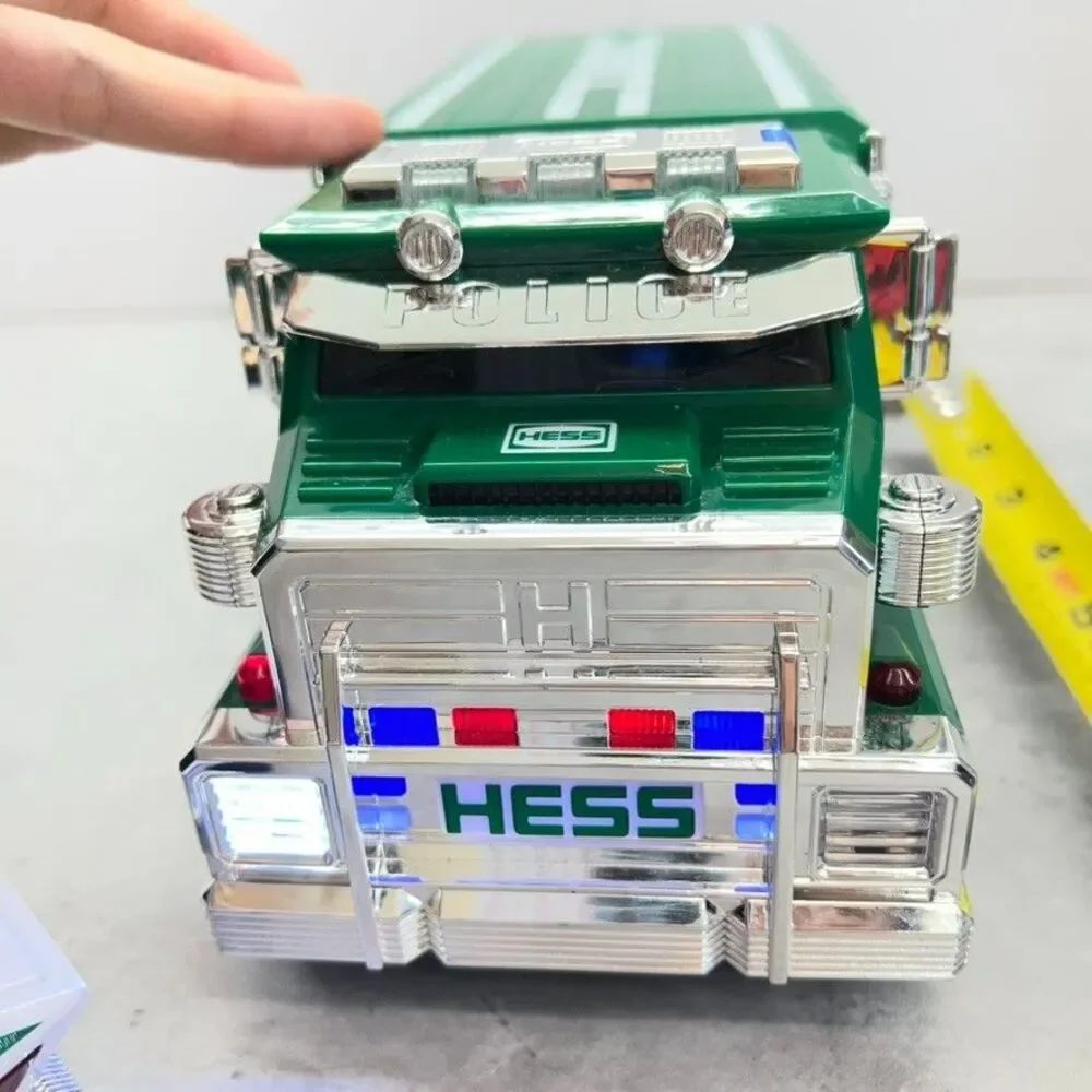 Hess 2023 Police Truck and Cruiser Collectible Toy Set With Lights And Sirens